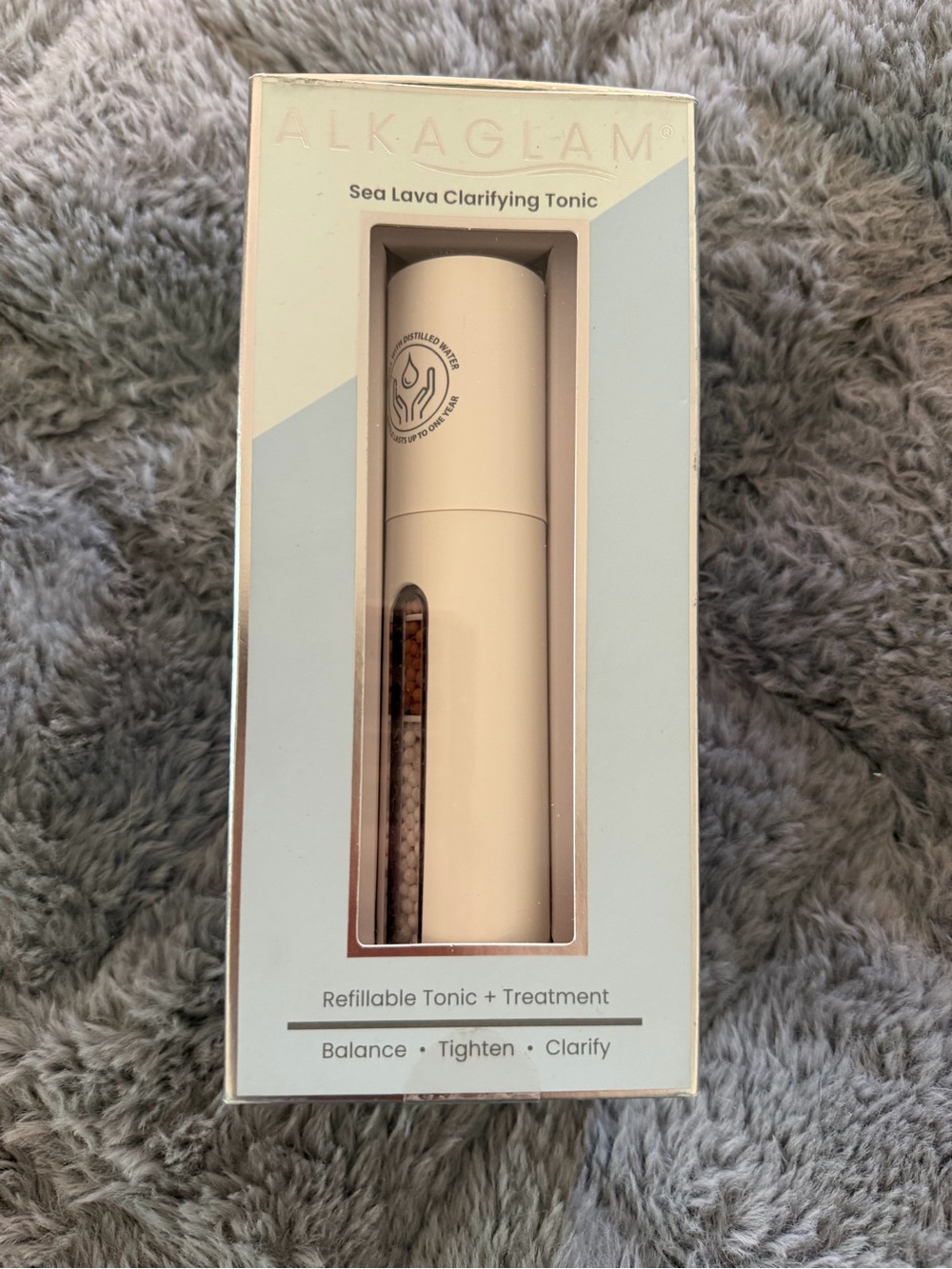 Alkaglam Sea Lava Clarifying Tonic - Cream Refillable Treatment